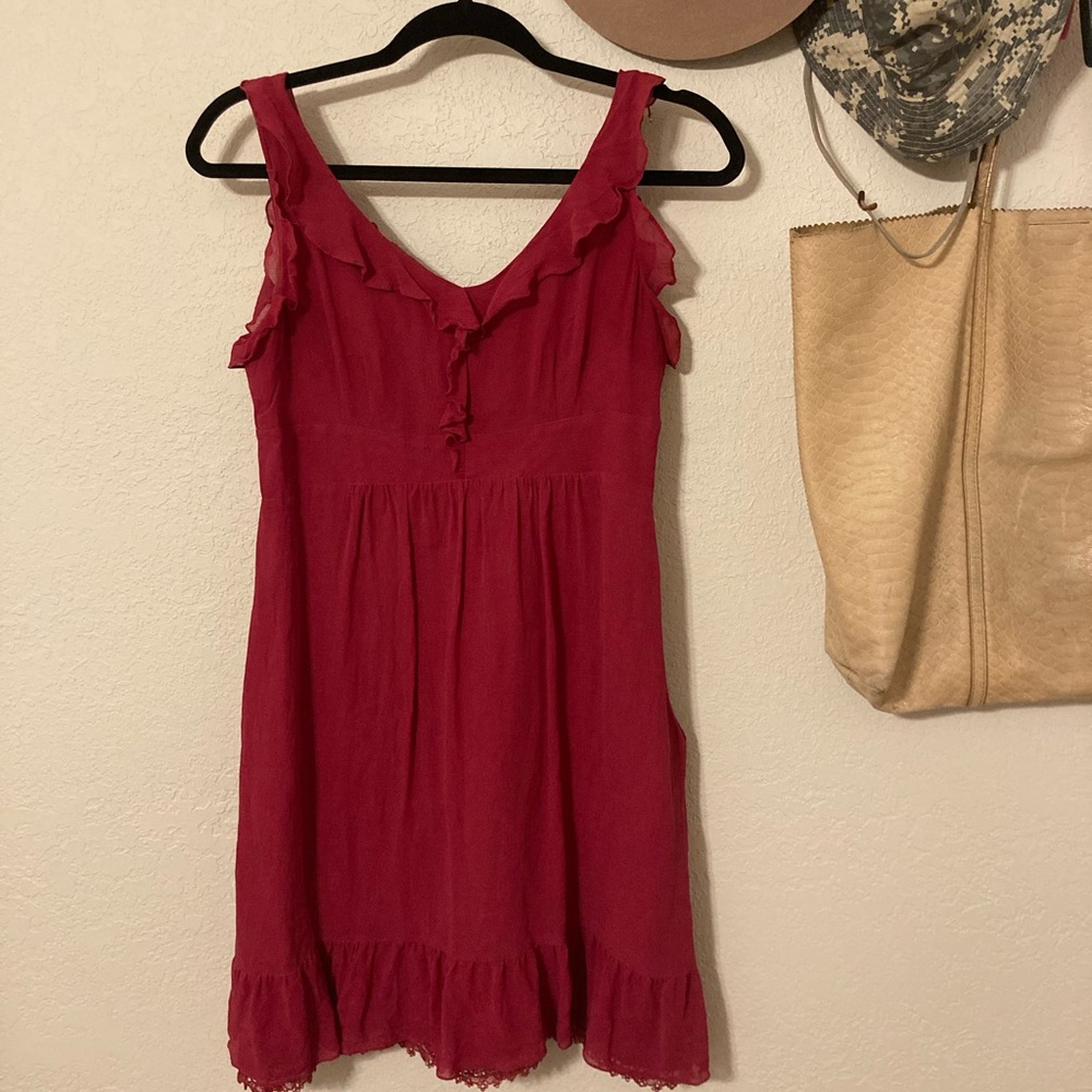 Anthropologie Silk Dress